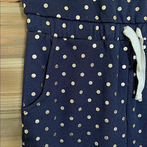 BLUSH by US ANGELS SS Fleece Jumper Sz 5/6 Navy - Picture 3 of 9